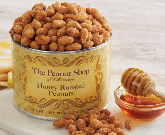 The Peanut Shop Honey Roasted Peanuts 11oz