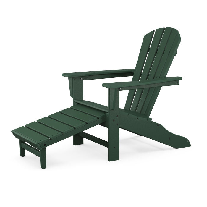 Palm Coast Adirondack Chair w/ Hideaway Ottoman