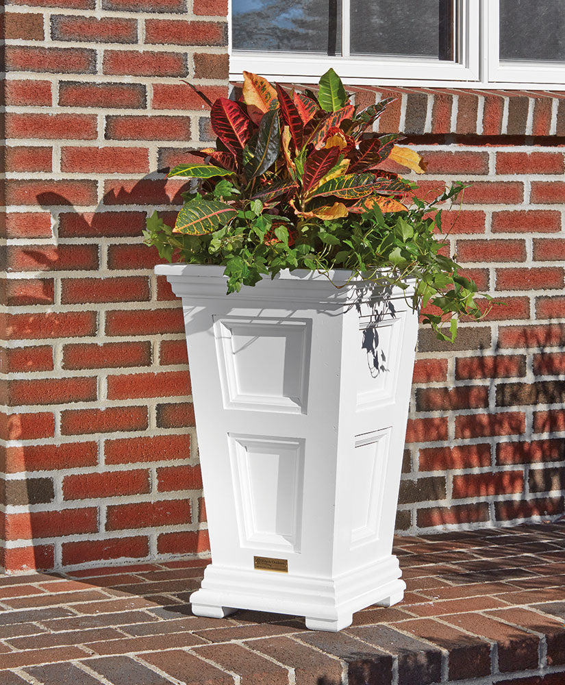 Mayne Fairfield Tall Planter - Espresso