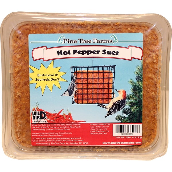 Hot Pepper Suet Cake