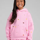 Varsity Kids Allover Embroidered Hoodie