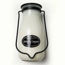 Mahogany Evergreen Milk Bottle Candle