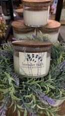 Lavender Fields-Lavender White Birch Soy Candle