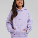 Varsity Kids Allover Embroidered Hoodie