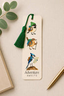 Backpacking Bird Bookmark