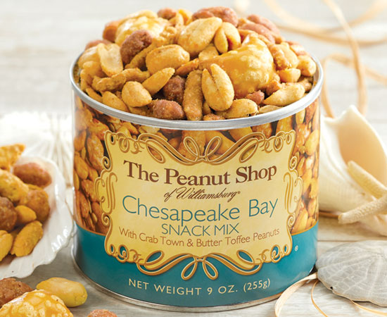 The Peanut Shop Chesapeake Bay Snack Mix 9oz.