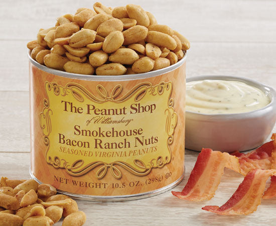 The Peanut Shop Smokehouse Bacon Ranch Peanuts 10.5oz