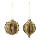 Brown & Green Ornament