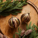 Brown & Green Ornament