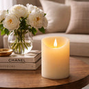 Cream Non Drip LED Flame (2 Size Options)
