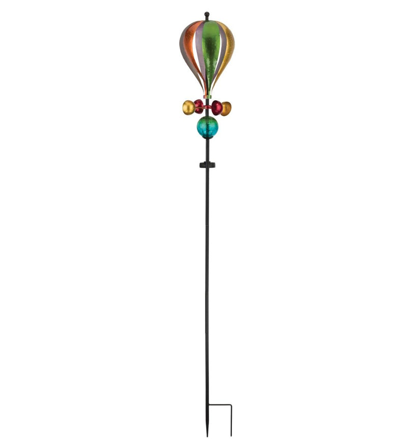 Balloon Solar Wind Spinner Stake