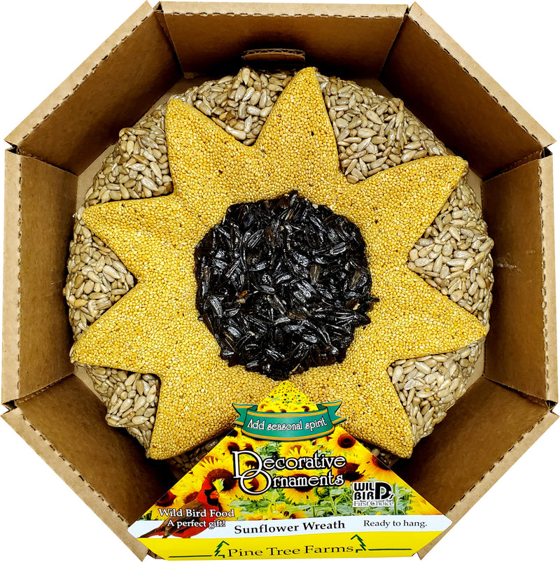 Sunflower Seed Wreath