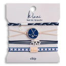 K'lani Hair Tie Bracelets-"Chip"