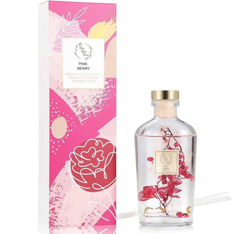 Pink Berry Botanical Reed Diffuser