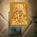 Magic Mushrooms Porcelain Lithophane Night Light