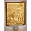 Morning Run Porcelain Lithophane Night Light