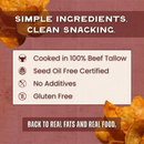 Beef Tallow Potato Chips - Barbecue