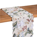 Garden Floral Images Table Runner