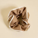 Ruffle Up Scrunchie–Beige