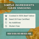 Beef Tallow Potato Chips - Salt N' Vinegar