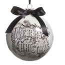 Merry Christmas Ball Ornament