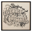 Vintage Merry Christmas Wall Art