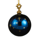 Blue Star Ball Ornament