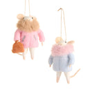 Fur Coat Mice Felted