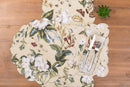 Garden Floral Images Table Runner