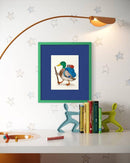 Backpacking Mallard Art Print