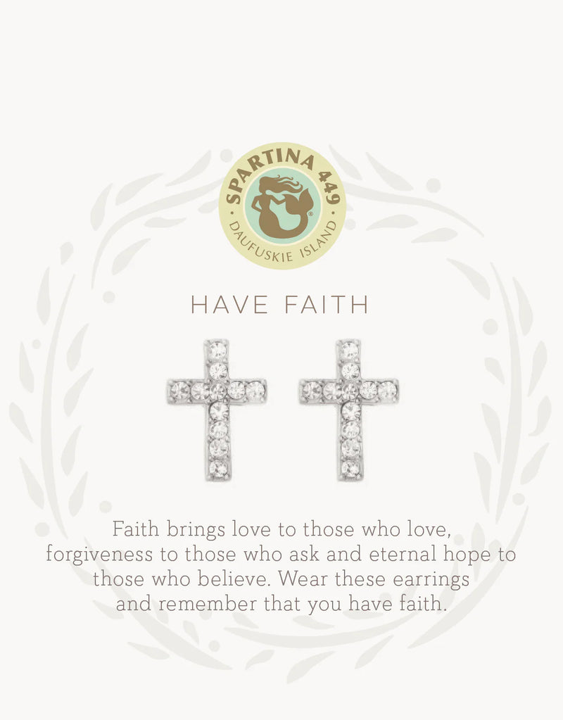 Spartina Have Faith Earrings