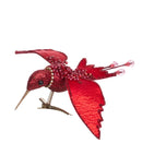 Red Bead Cardinal Clip Ornament