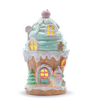 LED Gingerbread House