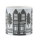 Brownstone & Trees Planter