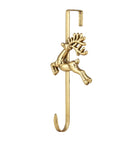 Gold Reindeer Wreath Hanger