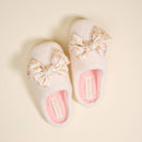 Fuzzy Slippers–Betty Bow Endless Daydream Cream