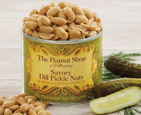 The Peanut Shop Savory Dill Pickle Peanuts 10.5oz