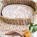 Handmade Bread Warmer & Wicker Basket