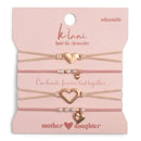 Adjustable 'For you' Hair Tie Bracelets