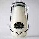 Merry Mistletoe Milk Bottle Candle