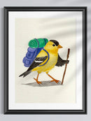 Backpacking Goldfinch Print