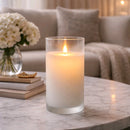 Clear Glass Candle LED (2 Size Options)