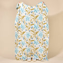 Cozy Dreams Luxe Blanket–Poppin' Petals Aqua