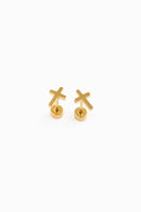 Cross Stud Earrings