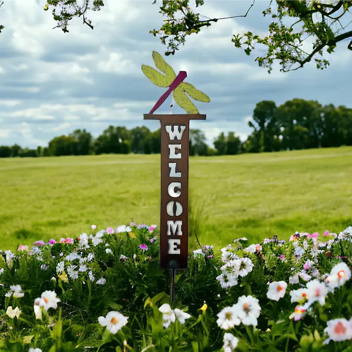 Assorted Welcome Garden Stakes