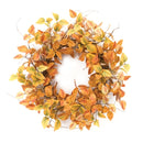 21.5" Fall Leaf Wreath