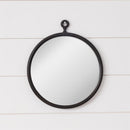 Round Keyhole Mirror