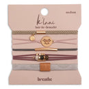 K'lani Hair Tie Bracelets-"Breathe"