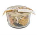 Lemon Zest & Thyme Glass Potpourri Bowl