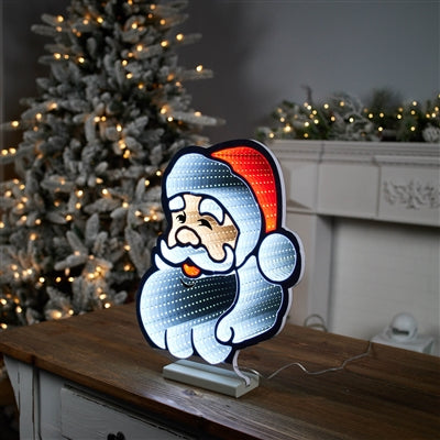 16" Santa Head Infinity Light